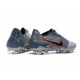 Zapatos de Futbol Nike Phantom Venom Elite FG Gris Lobo Negro Azul