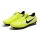 Nike Phantom Venom Elite FG Amarillo Fluorescente Blanco Obsidiana