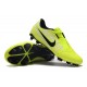 Nike Phantom Venom Elite FG Amarillo Fluorescente Blanco Obsidiana