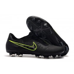 Nike Phantom Venom Elite FG Negro Amarillo Fluorescente