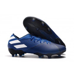 Botas de Futbol adidas Nemeziz 19.1 FG - Azul Blanco