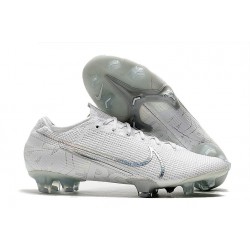 Tacos de Futbol Nike Mercurial Vapor 13 Elite FG Blanco