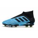 adidas Predator 19+ FG Botas de Futbol Cian Negro