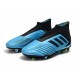 adidas Predator 19+ FG Botas de Futbol Cian Negro