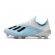 Zapatos de Futbol adidas X 19.1 FG Azul Blanco