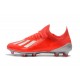 Zapatos de Futbol adidas X 19.1 FG Rojo Plata