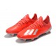 Zapatos de Futbol adidas X 19.1 FG Rojo Plata