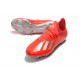 Zapatos de Futbol adidas X 19.1 FG Rojo Plata