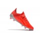 Zapatos de Futbol adidas X 19.1 FG Rojo Plata