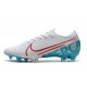 Tacos de Futbol Nike Mercurial Vapor 13 Elite FG Blanco Azul
