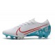 Tacos de Futbol Nike Mercurial Vapor 13 Elite FG Blanco Azul