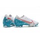 Tacos de Futbol Nike Mercurial Vapor 13 Elite FG Blanco Azul