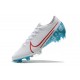 Tacos de Futbol Nike Mercurial Vapor 13 Elite FG Blanco Azul