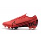 Tacos de Futbol Nike Mercurial Vapor 13 Elite FG Rojo Negro