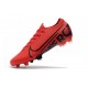 Tacos de Futbol Nike Mercurial Vapor 13 Elite FG Rojo Negro