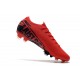 Tacos de Futbol Nike Mercurial Vapor 13 Elite FG Rojo Negro