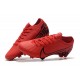 Tacos de Futbol Nike Mercurial Vapor 13 Elite FG Rojo Negro