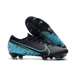 Tacos de Futbol Nike Mercurial Vapor 13 Elite FG Negro Azul