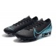 Tacos de Futbol Nike Mercurial Vapor 13 Elite FG Negro Azul