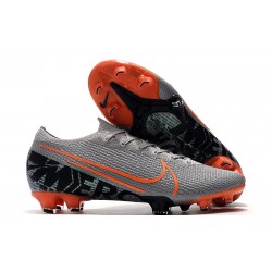 Tacos de Futbol Nike Mercurial Vapor 13 Elite FG Gris Negro