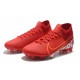 Zapatillas Nike Mercurial Superfly VII Elite FG Rojo Blanco