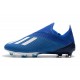 Botas de fútbol Adidas X 19+ FG Azul Blanco