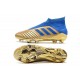 adidas Predator 19+ FG Botas y Zapatillas de Fútbol - Oro Azul