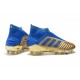 adidas Predator 19+ FG Botas y Zapatillas de Fútbol - Oro Azul