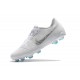 Zapatos de Futbol Nike Phantom Venom Elite FG Blanco Metal