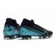 Zapatillas Nike Mercurial Superfly VII Elite FG Negro Azul