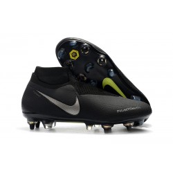 Nike Phantom Vision Elite DF SG-PRO AC Negro Plata