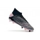 adidas Predator 19+ FG Botas y Zapatillas de Fútbol - Negro Gris Rosa