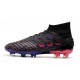 adidas Predator 19+ FG Botas y Zapatillas de Fútbol - Negro Rosa Azul