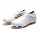 adidas Predator 19+ FG Botas y Zapatillas de Fútbol - Blanco Oro