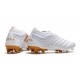 adidas Predator 19+ FG Botas y Zapatillas de Fútbol - Blanco Oro