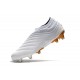 adidas Predator 19+ FG Botas y Zapatillas de Fútbol - Blanco Oro