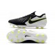 Tacón de Fútbol Nike Tiempo Legend VIII Elite FG Negro Blanco Voltio