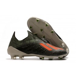 Botas de fútbol Adidas X 19+ FG Verde Naranja Chalk