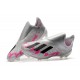 Botas de fútbol Adidas X 19+ FG Plata Negro Rosa