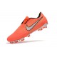 Zapatos de Futbol Nike Phantom Venom Elite FG Mango Brillante/Blanco