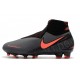 Zapatillas Nike Phantom Vsn Elite Df Fg Gris Oscuro/Mango Brillante/Negro