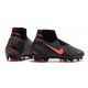 Zapatillas Nike Phantom Vsn Elite Df Fg Gris Oscuro/Mango Brillante/Negro