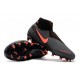 Zapatillas Nike Phantom Vsn Elite Df Fg Gris Oscuro/Mango Brillante/Negro