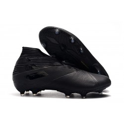 Tacos de Futbol adidas Nemeziz 19+ FG Negro