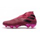 Tacos de Futbol adidas Nemeziz 19+ FG Rosa Negro