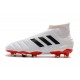 adidas Predator Mania 19+FG ADV Botas y Zapatillas de Fútbol -Blanco