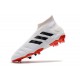 adidas Predator Mania 19+FG ADV Botas y Zapatillas de Fútbol -Blanco