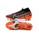 Nike Tacos de Futbol Mercurial Superfly 7 Elite FG Negro Blanco Hyper Crimson