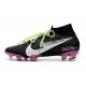 Nike Tacos Mercurial Superfly 7 Elite FG Negro Violeta Blanco