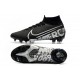 Nike Tacos de Futbol Mercurial Superfly 7 Elite FG Negro Gris